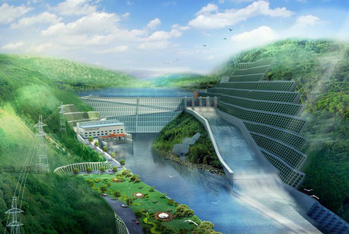 前郭老挝南塔河1号水电站项目